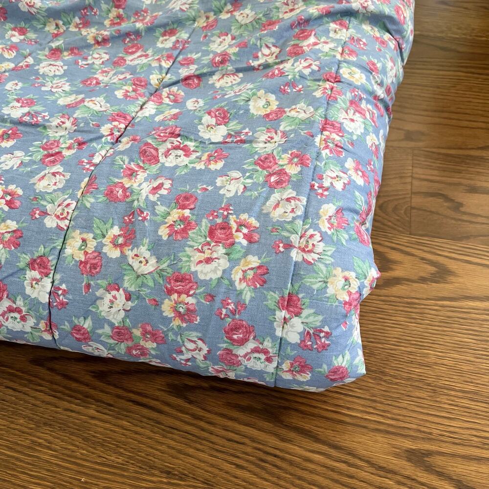 Lauren Ralph Lauren Hope floral dusty blue comforter